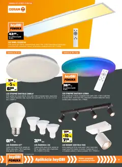 OBI leták platný od 01.11.2025 | Strana: 17 | Produkty: Aku reťazová píla, Reťazová píla, Píla, Aku