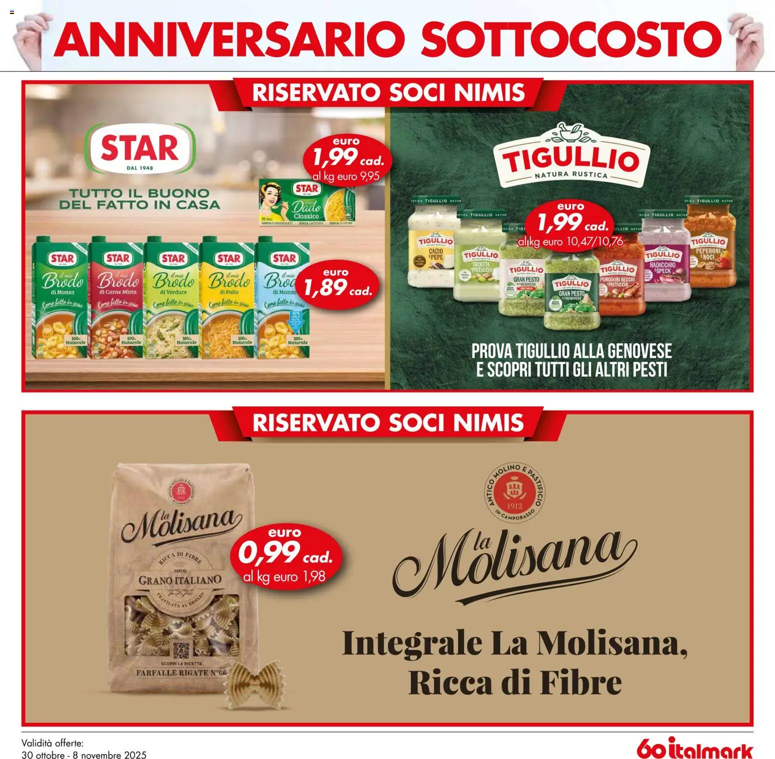 Volantino Italmark del 30.10.2025 | Pagina: 31 | Prodotti: Manzo, Verdure, Pistacchi, Pomodori secchi