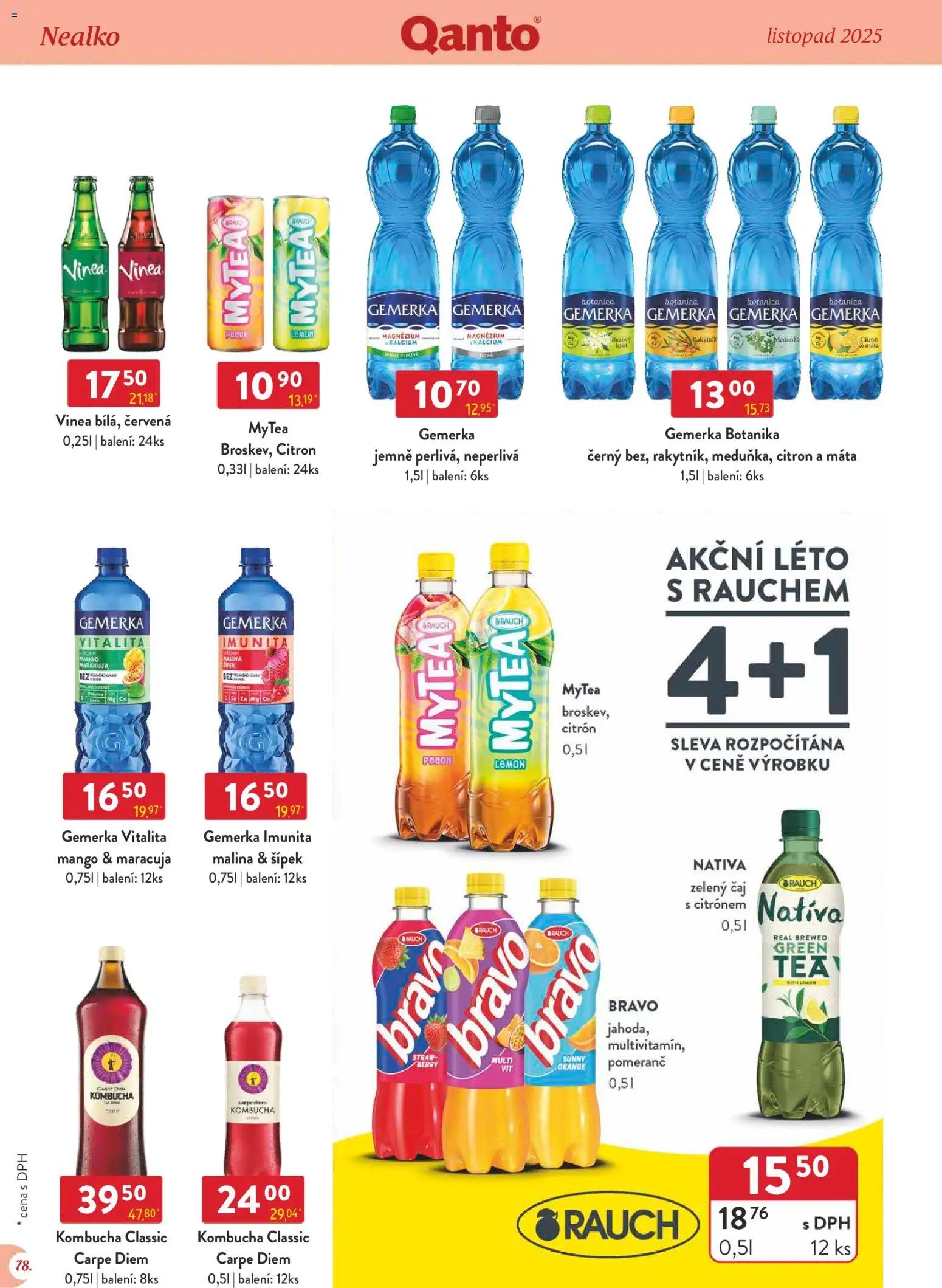 Astur & Qanto - Leták - Velkoobchod 11/2025 od 01.11.2025 | Strana: 78 | Produkty: Čaj, Citron, Vinea, Marakuja