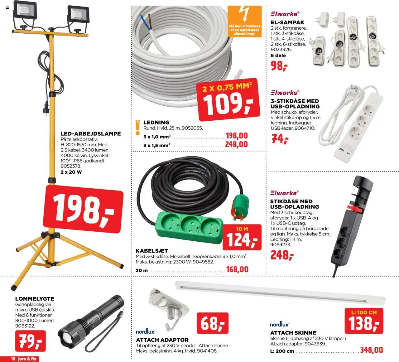 Jem & fix tilbudsavis – gyldig fra 12.10.2025 | Side: 10 | Produkter: USB