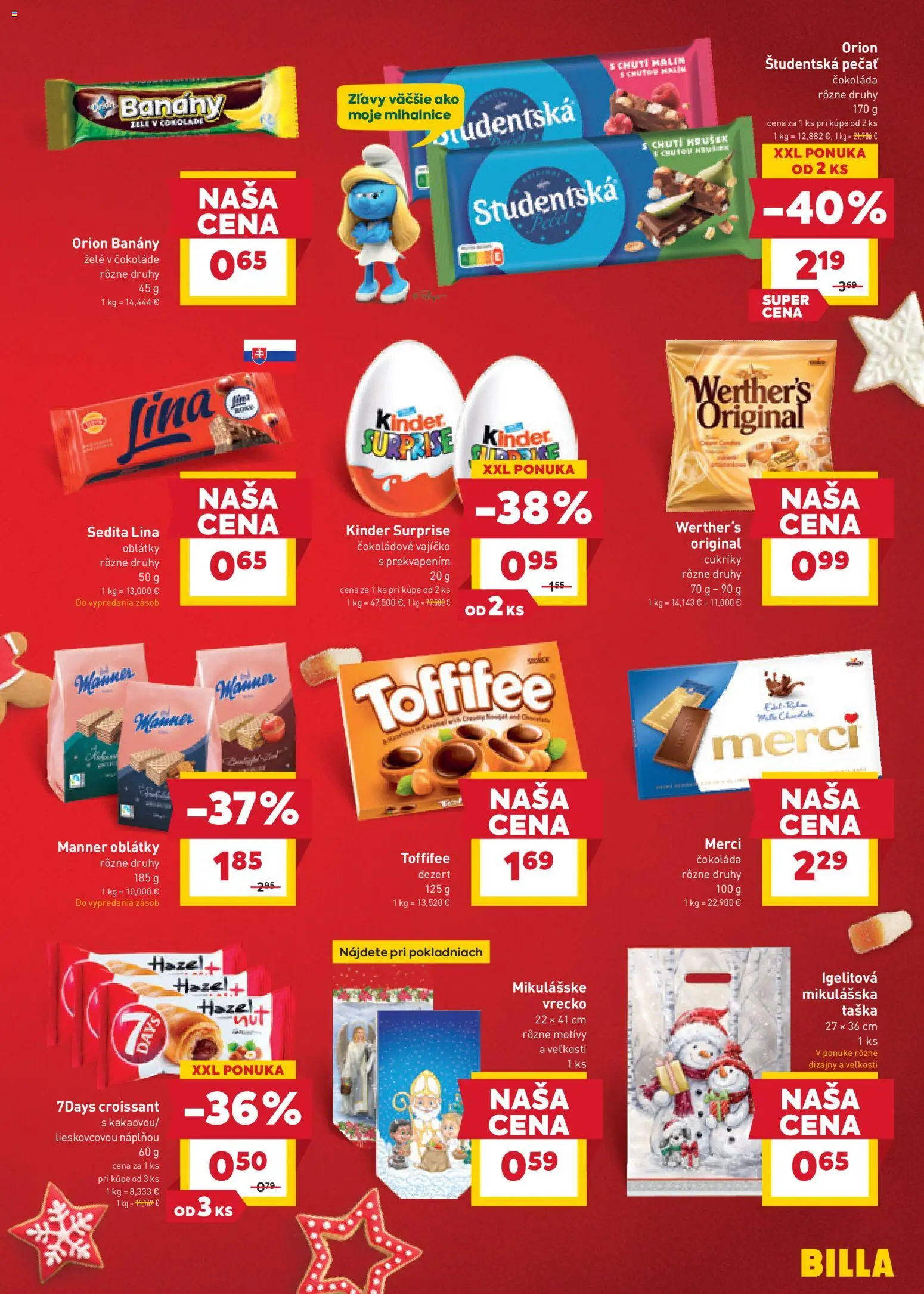 Nové Billa akcie – leták je platný od 03.12.2025 | Strana: 5