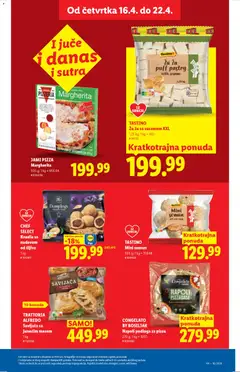 CHEF SELECT Knedle sa nadevom od šljiva, 1 kg; Dumplings with plums filling - pregled Lidl kataloga - važi od 16.04.2026 | Strana: 23