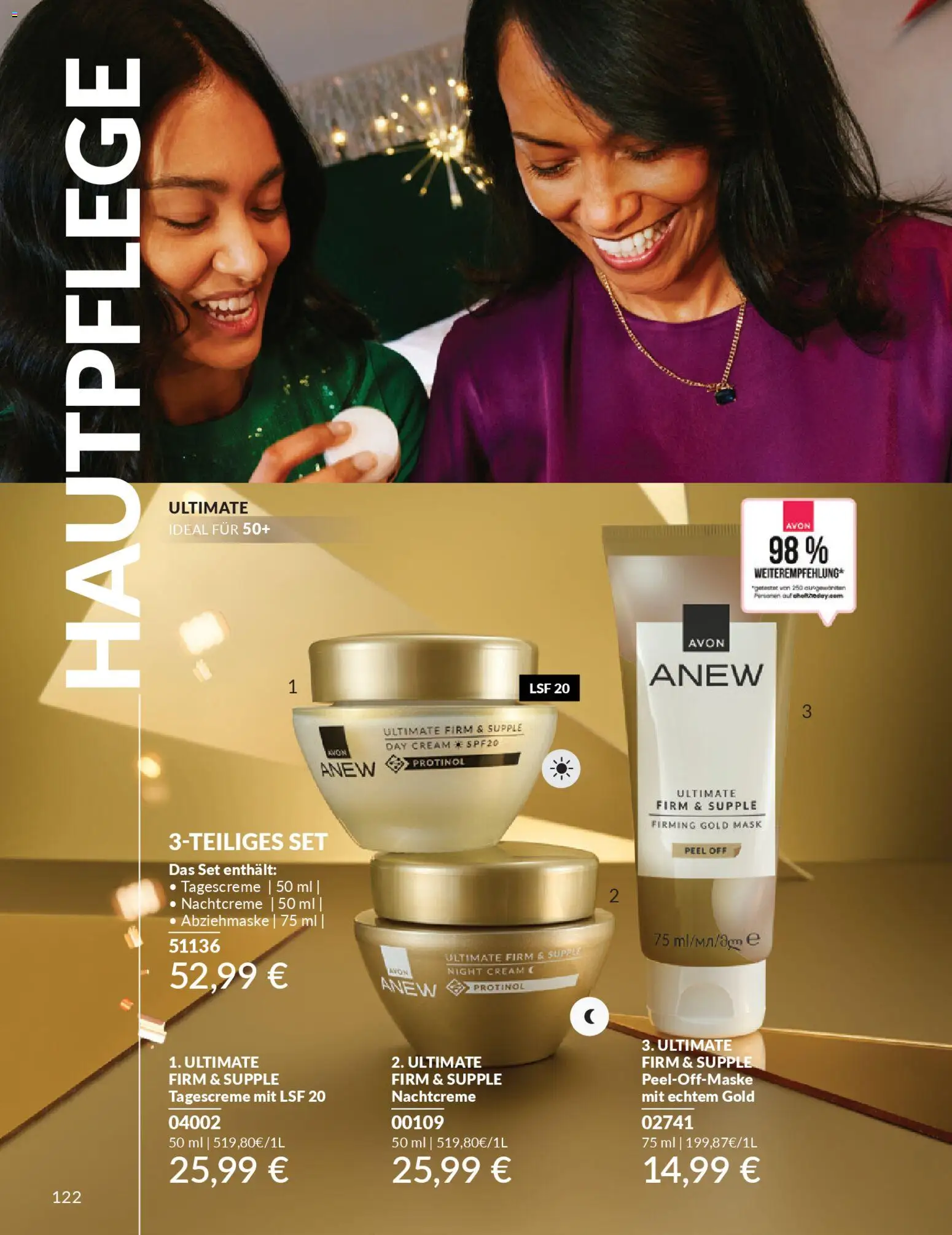 Avon - Black Friday – gültig ab 01.11.2025 | Seite: 124 | Produkte: Tagescreme, Nachtcreme