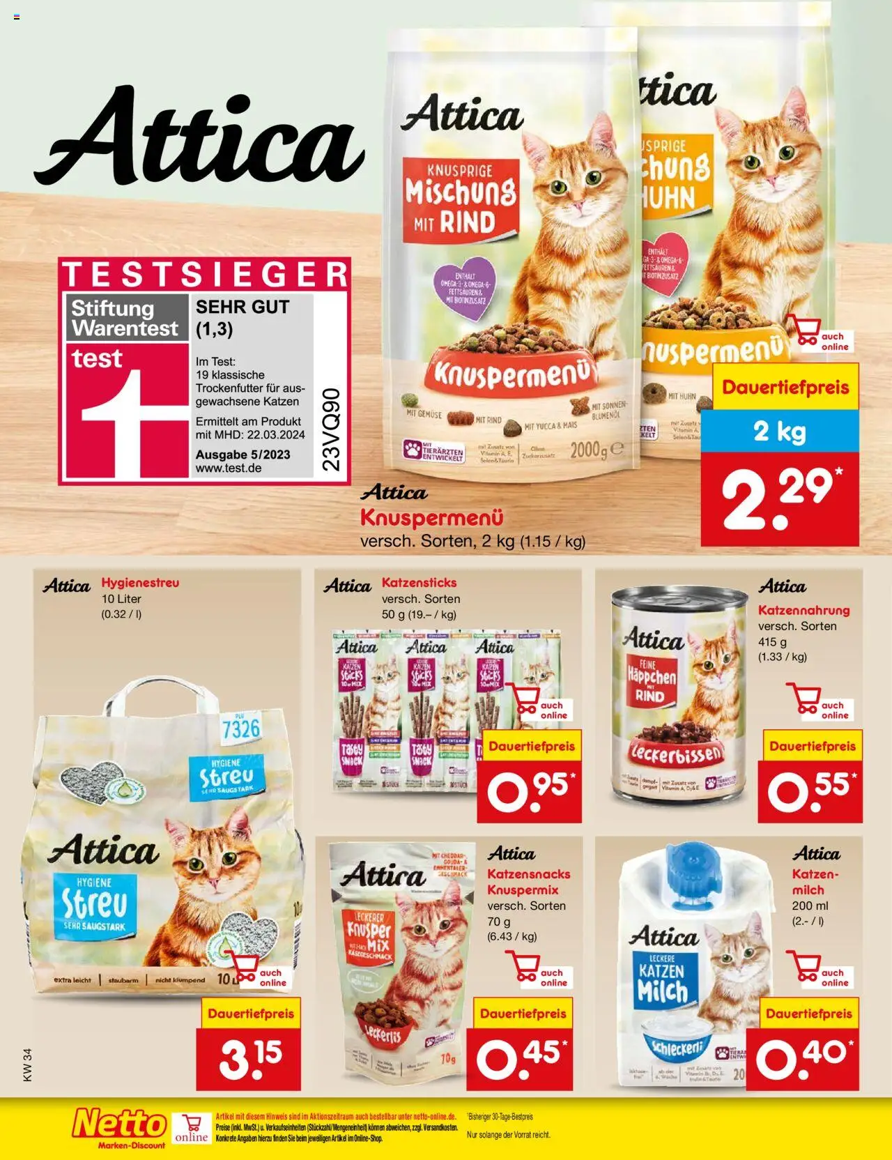 Netto Marken-Discount Prospekt 	 - gültig ab dem 18.08.2025 | Seite: 40 | Produkte: Milch, Gouda, Gemüse
