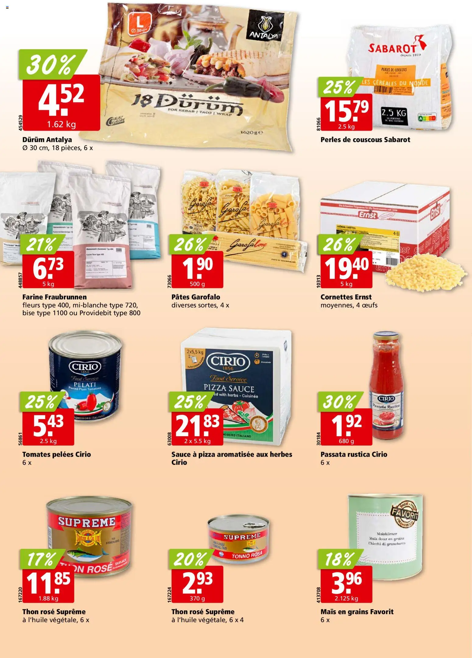 Aligro Aktionen Chavannes, Matran, Genève, Sion – gültig ab 09.02.2026 | Seite: 30