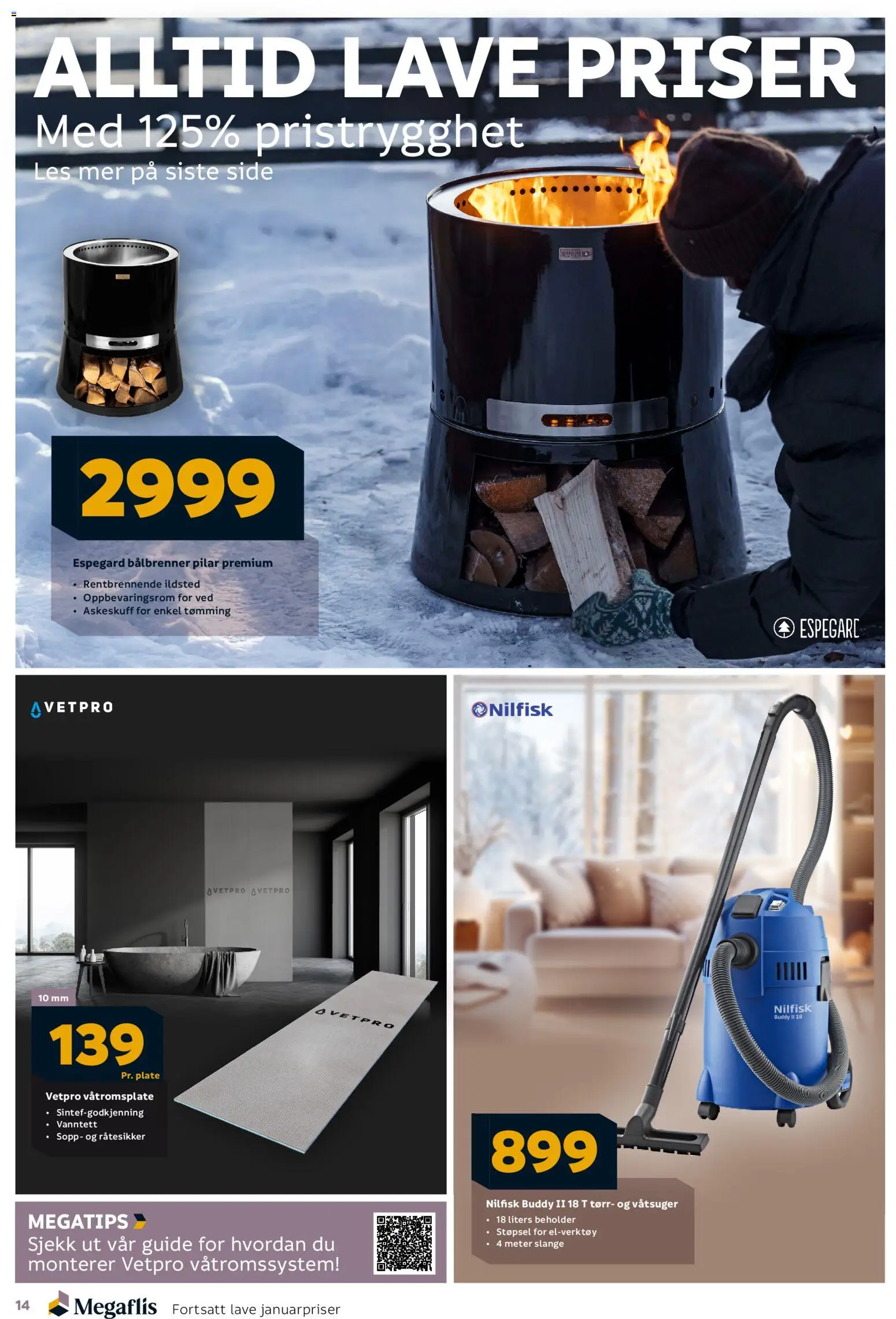 {H1} | Side: 14 | Produkter: Støpsel, Plate, Sopp