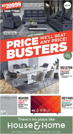 House and Home specials catalogue – valid from 06.10.2025