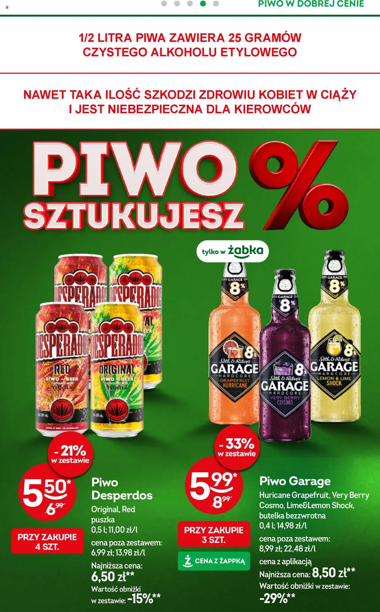 Żabka Gazetka od 10.09.2025 | Strona: 21 | Produkty: Tequila, Piwo