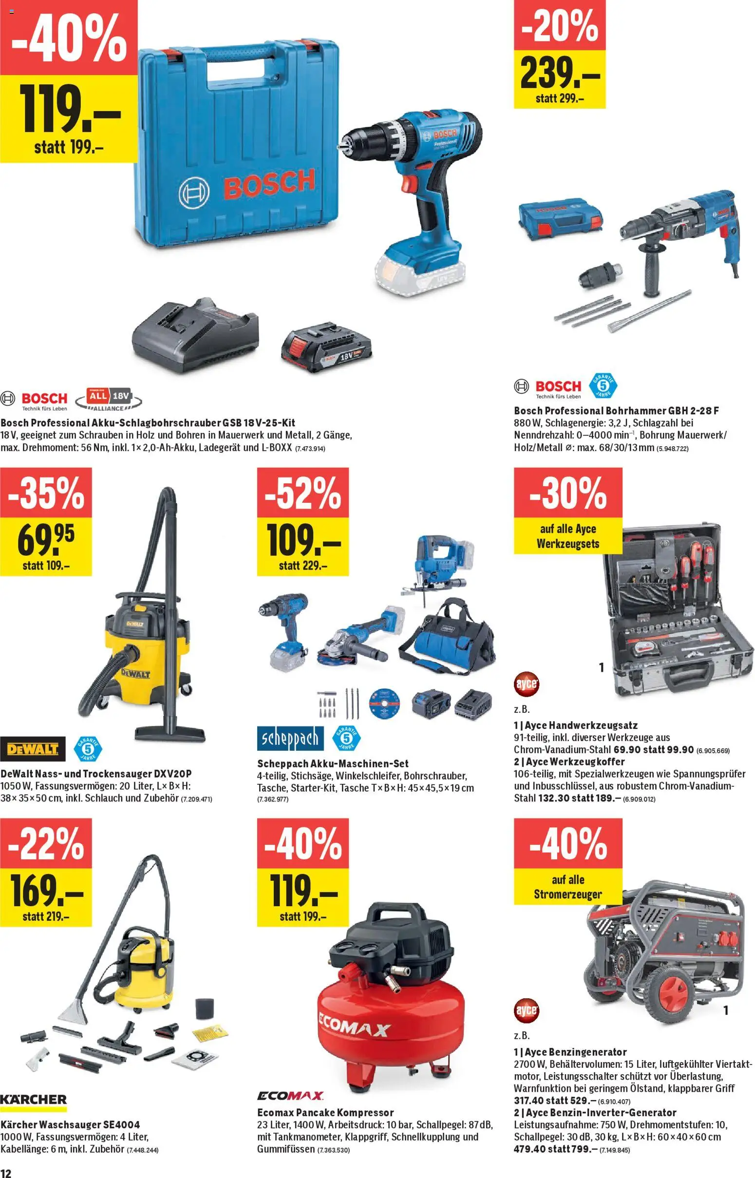 Jumbo Aktionen – gültig ab 20.11.2025 | Seite: 12 | Produkte: Ladegerät, Tasche, Bosch