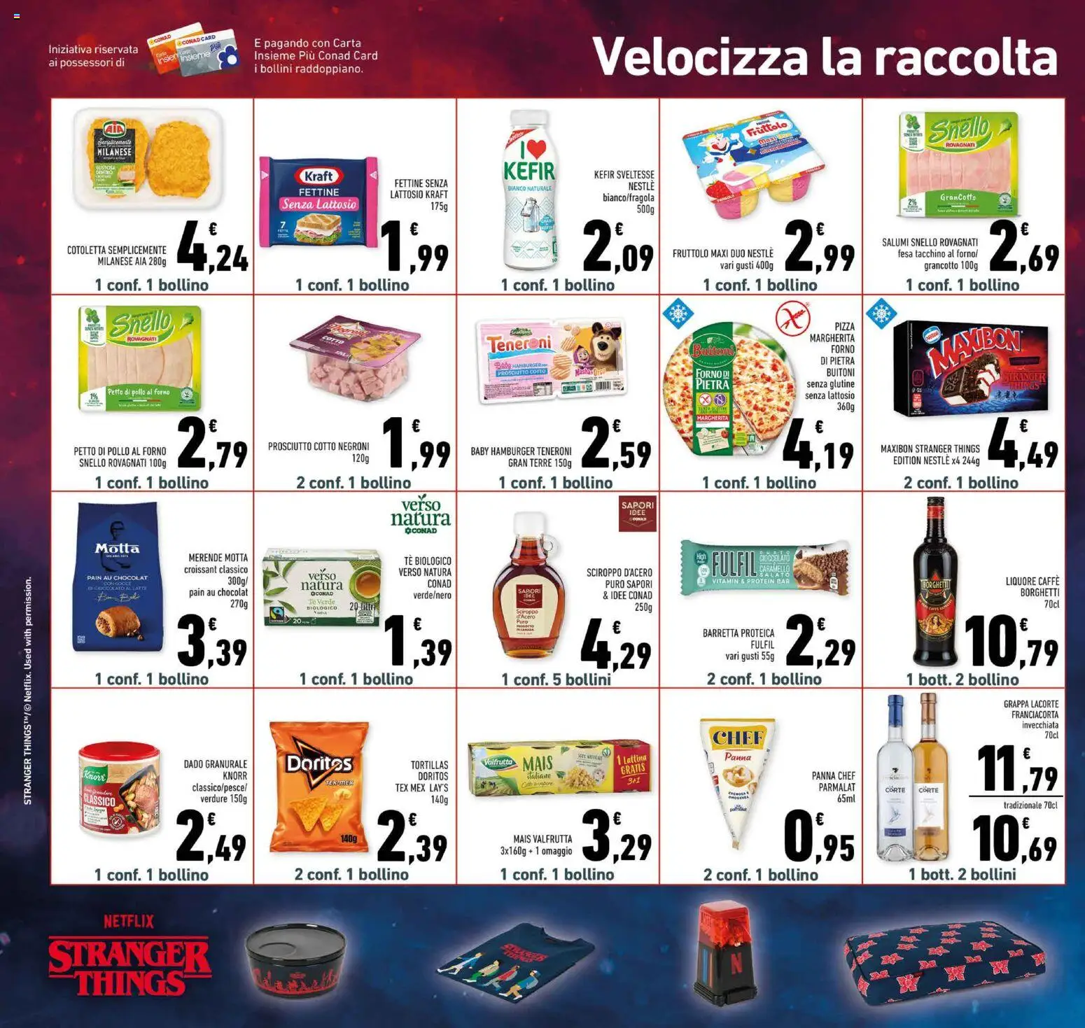 Volantino Conad del 01.12.2025 | Pagina: 24 | Prodotti: Prosciutto Cotto, Pollo, Croissant, Grappa