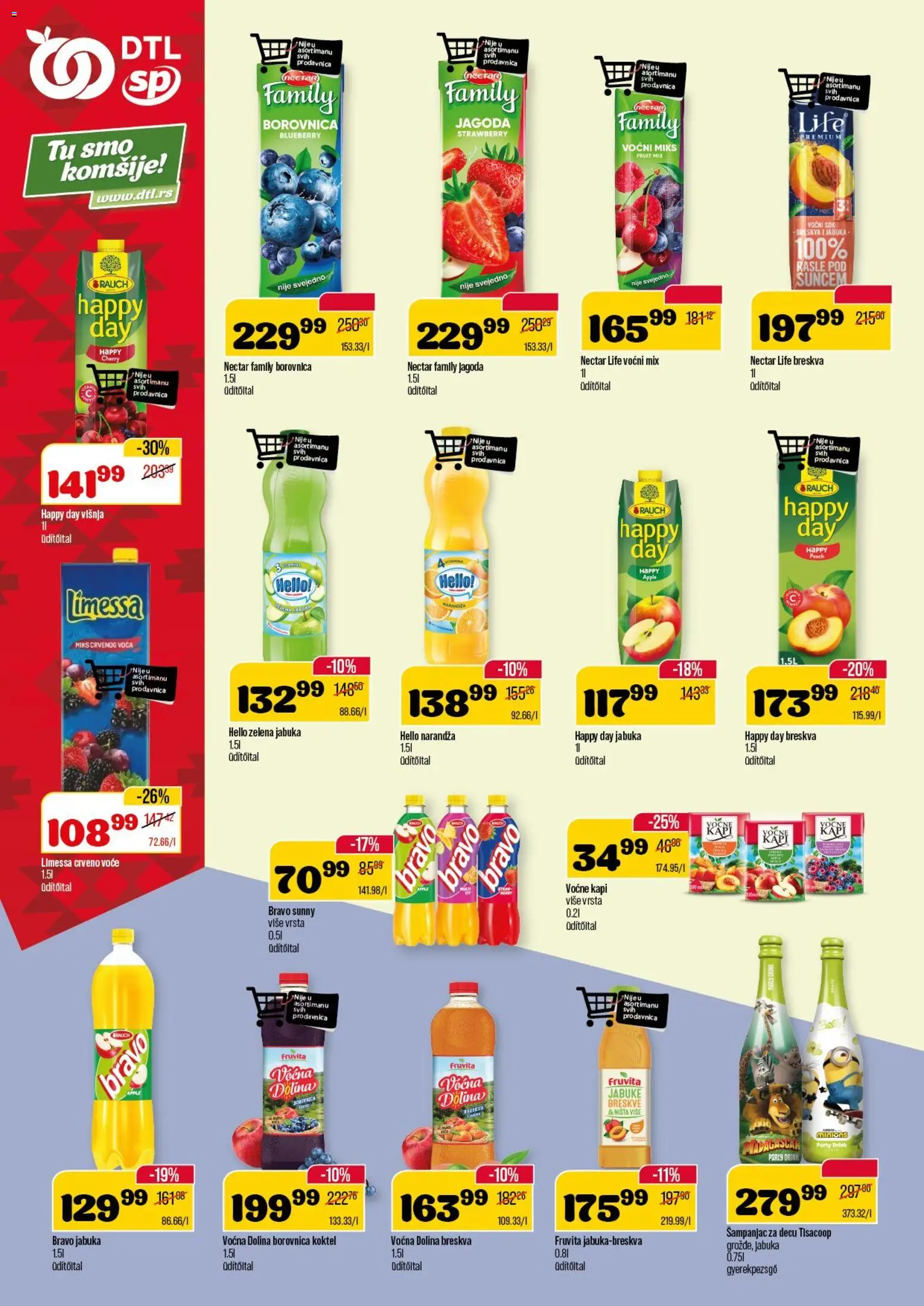 Senta Promet katalog - važi od 03.12.2025 | Strana: 14 | Proizvode: Višnja, Borovnica, Fruvita, Breskva