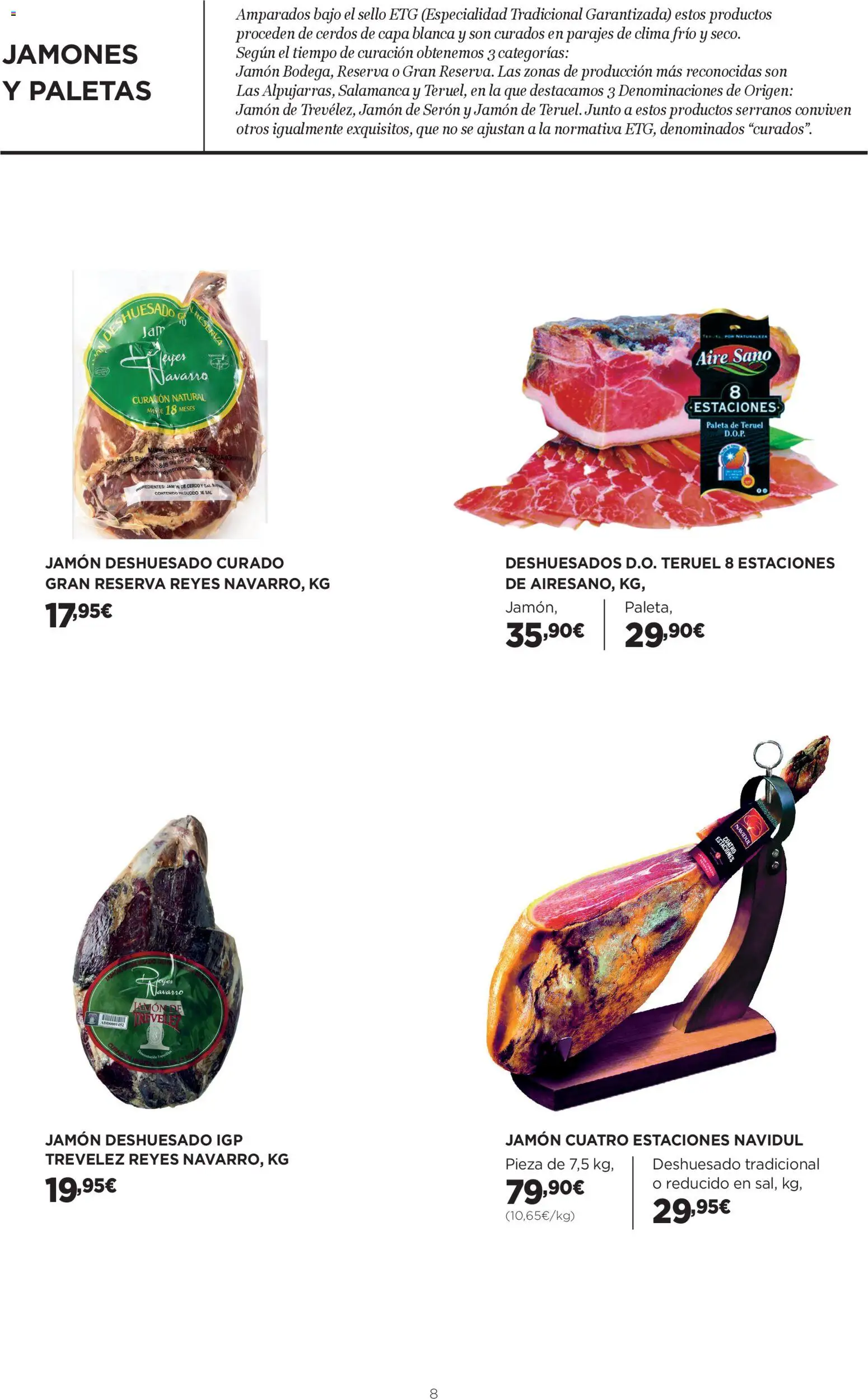 Supercor Canarias │ válido desde el 29.01.2026 | Página: 8 | Productos: Jamón, Cerdo