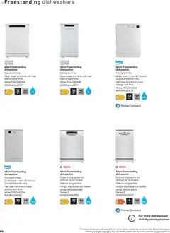 Preview of B&Q - Appliances valid from 16.12.2025 | Page: 64 | Products: Dishwasher, Cooker