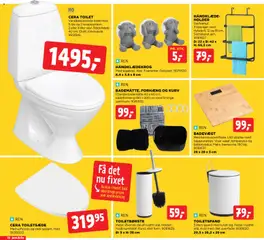 Jem & fix - Tilbudsavis gyldig fra 08.02.2026 | Side: 10 | Produkter: Toilet, Kurv, Søm, Badeforhæng