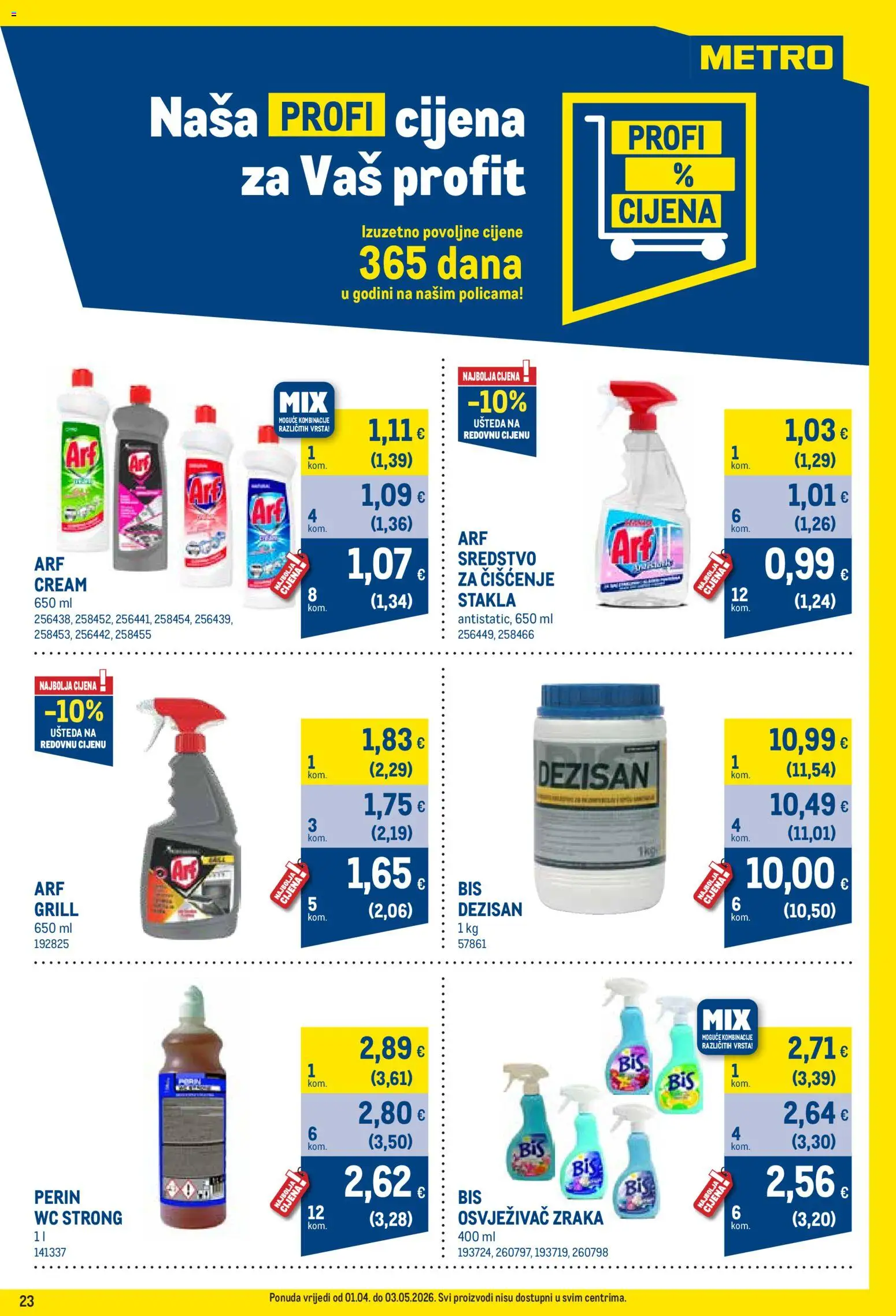Metro katalog | vrijedi od 01.04.2026 | Stranica: 23