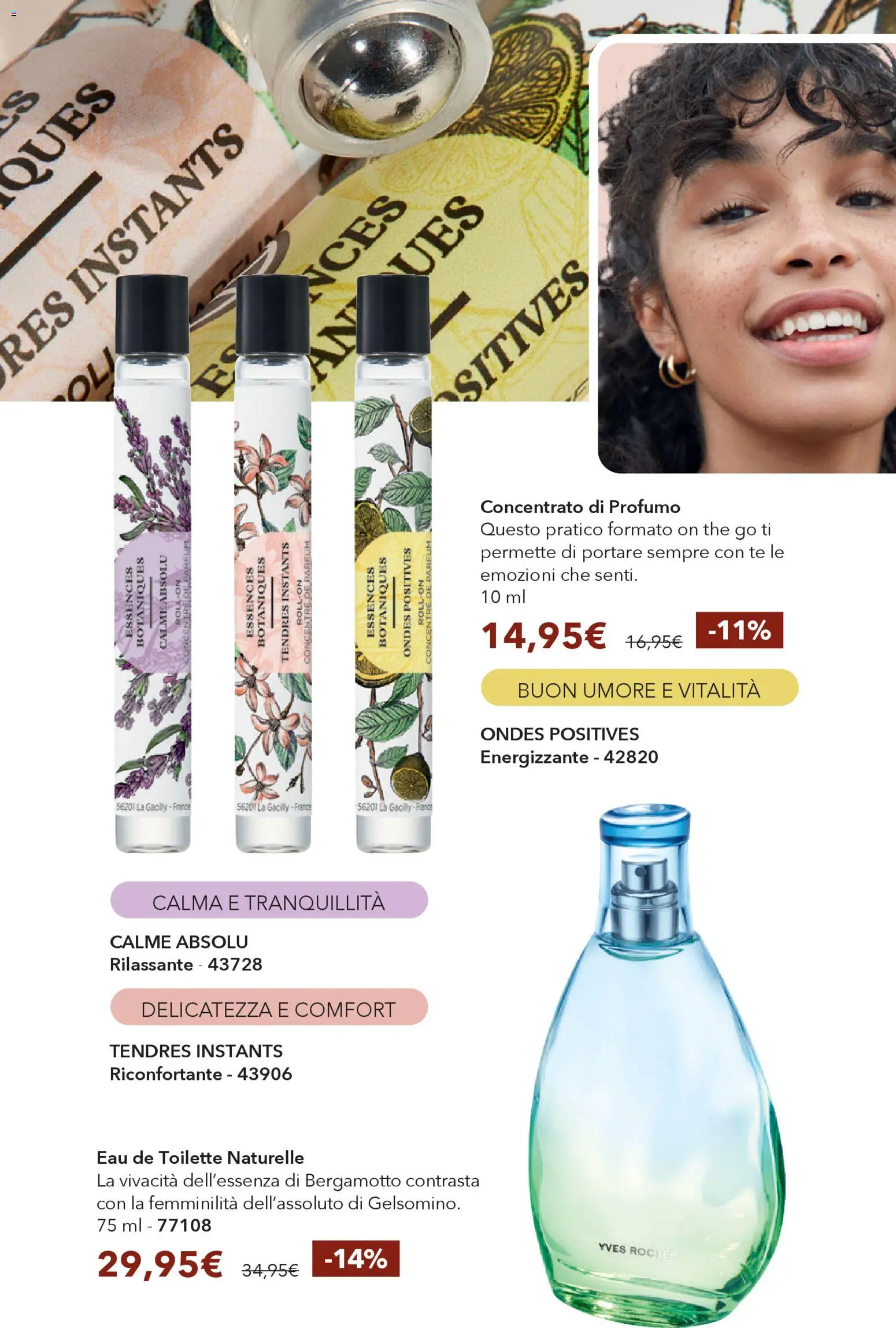 Volantino Yves Rocher del 17.02.2026 | Pagina: 42 | Prodotti: Tè, The, Profumo