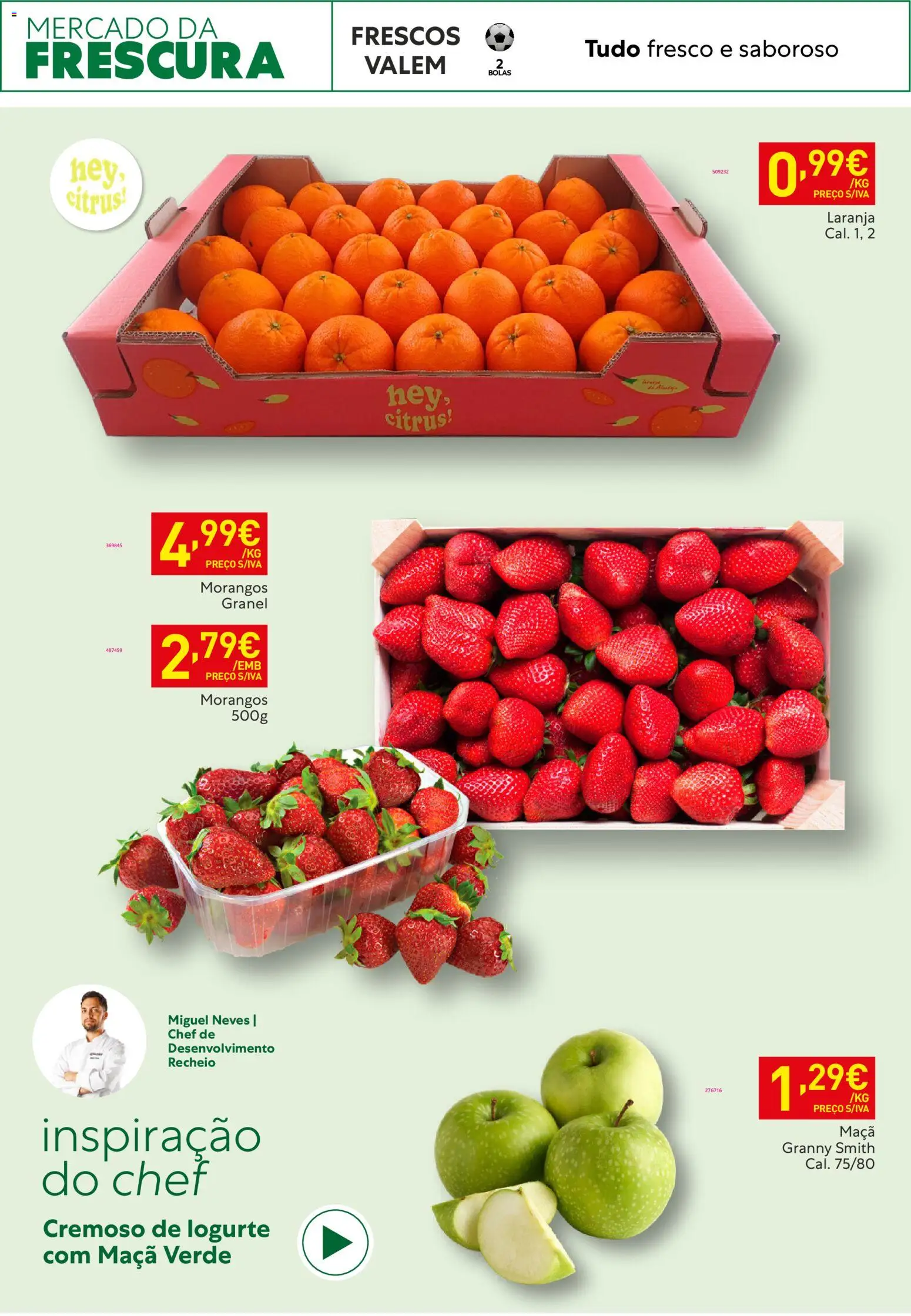 Recheio Horeca │ válido de 03.03.2026 | Página: 10 | Produtos: Maça, Morangos