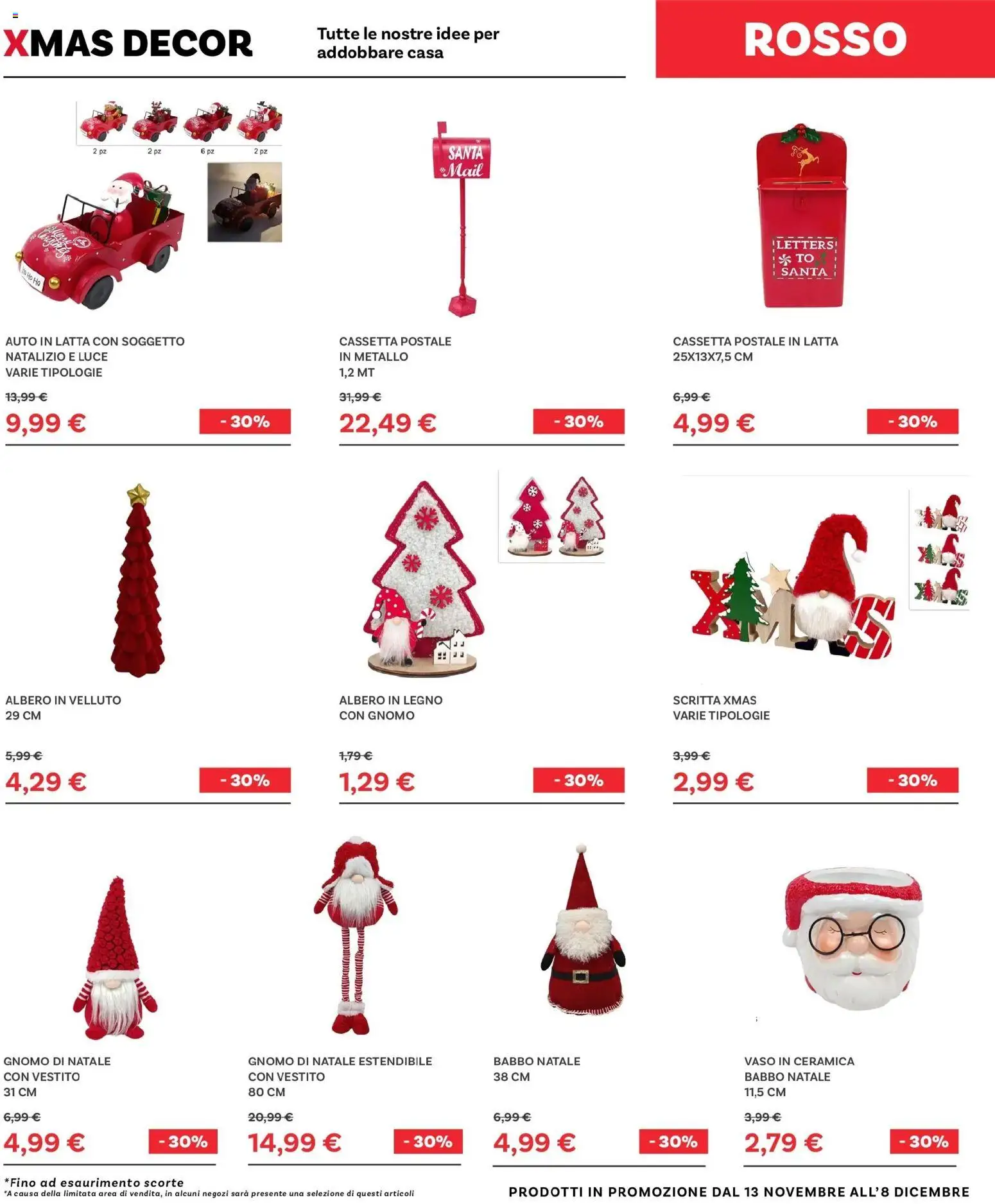 Volantino Max Factory del 13.11.2025 | Pagina: 8 | Prodotti: Vestito, Vaso