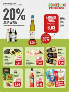 Feneberg Angebote gültig ab dem 21.08.2025