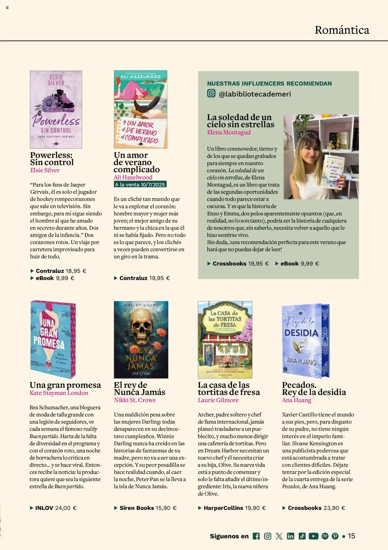 Casa del libro folleto │ válido desde el 01.07.2025 | Página: 15 | Productos: Pan, Jugador