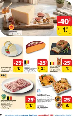 Carrefour folder week 16 - Voorbeeld van een folder van Carrefour, geldig van 15.04.2026 | Pagina: 14 | Producten: Merguez, Mozzarella, Asperges, Kaas