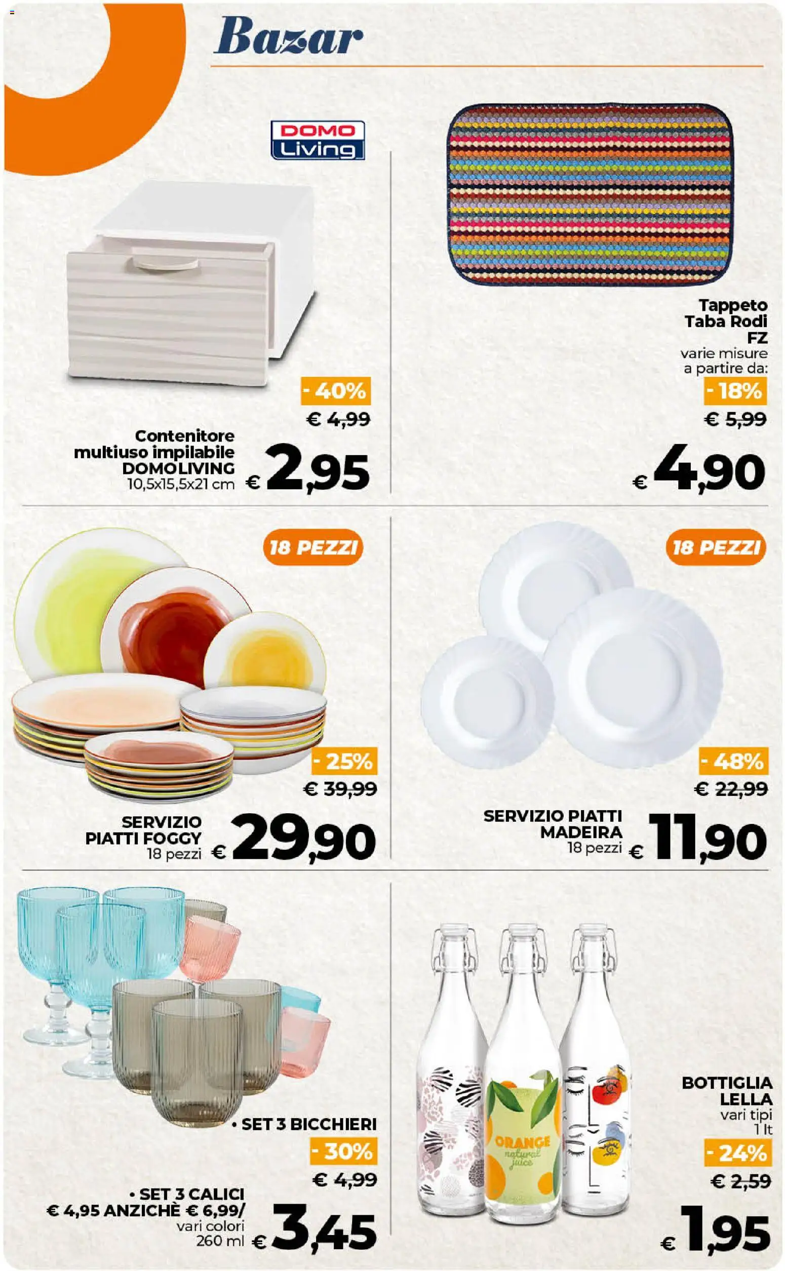 Volantino Ipercoop del 17.04.2026 | Pagina: 56 | Prodotti: Contenitore, Bottiglia, Tappeto