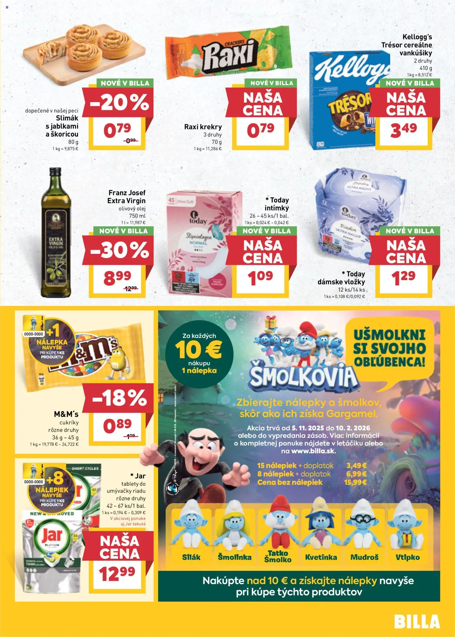 Nové Billa akcie – leták je platný od 03.12.2025 | Strana: 15