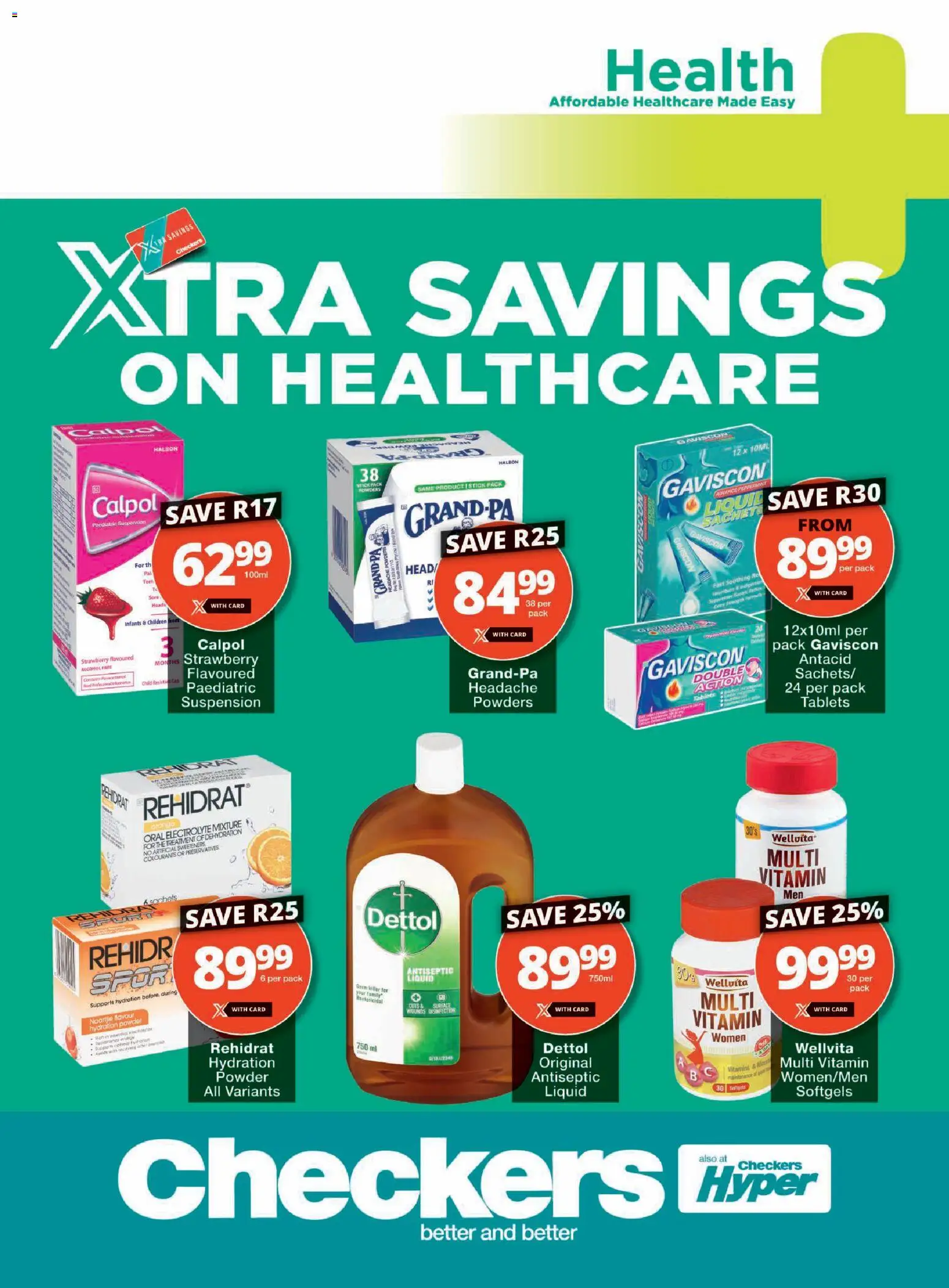 New Checkers catalogue – valid from 23.02.2026 | Page: 1 | Products: Vitamins, Powder