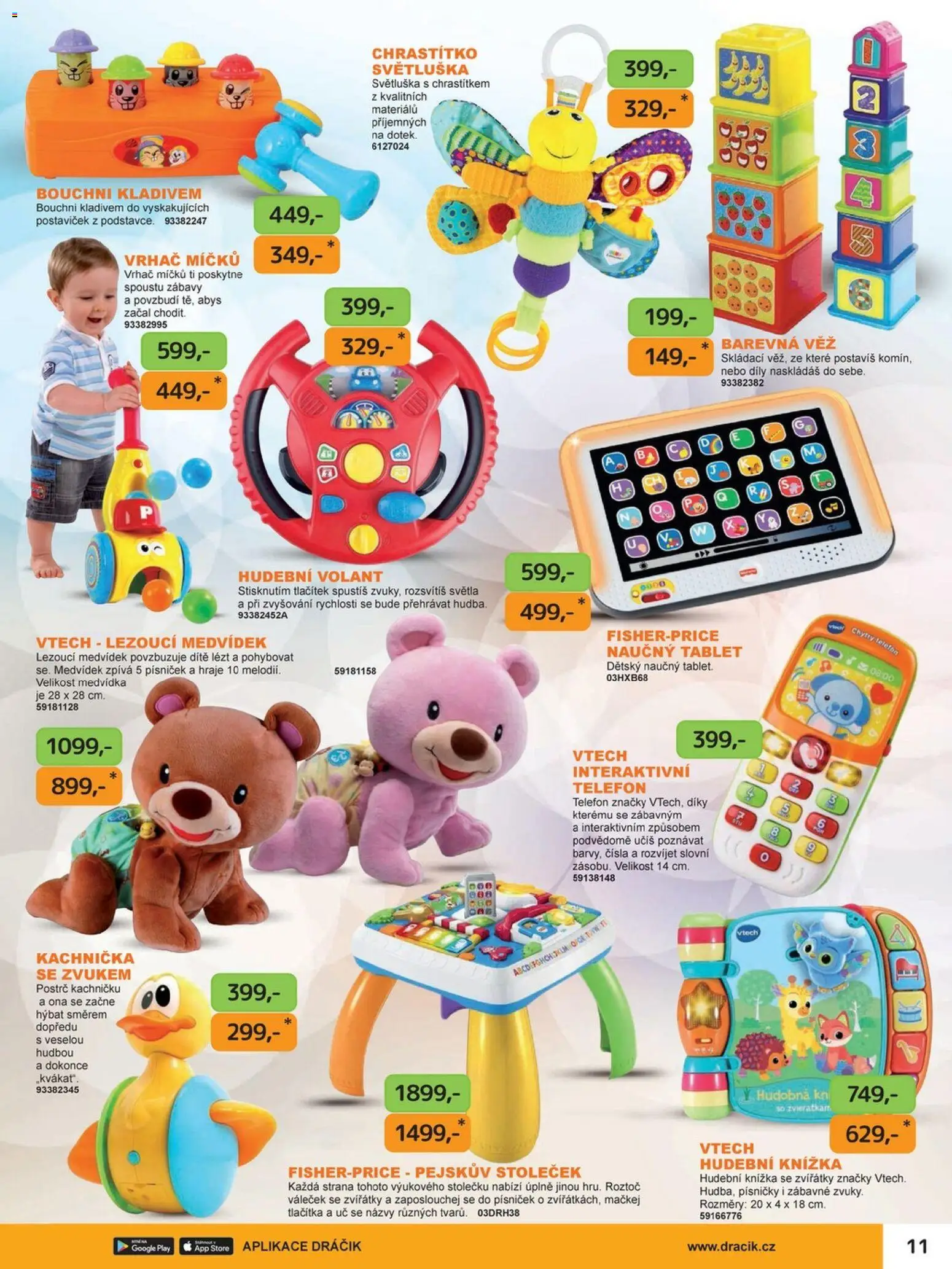 Dráčik leták od 03.10.2025 | Strana: 11 | Produkty: Telefon, Tablet, Knížka, Váleček