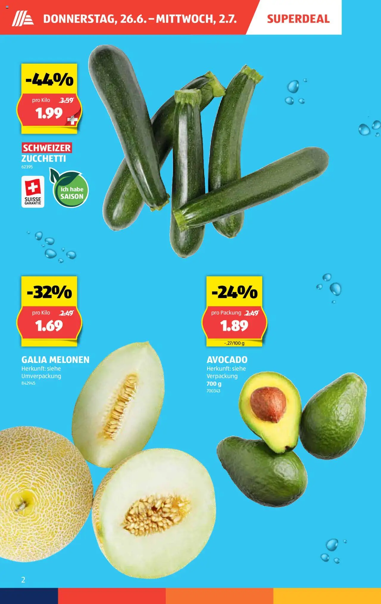Aldi Aktionen ab 26.06.2025 | Seite: 3 | Produkte: Avocado