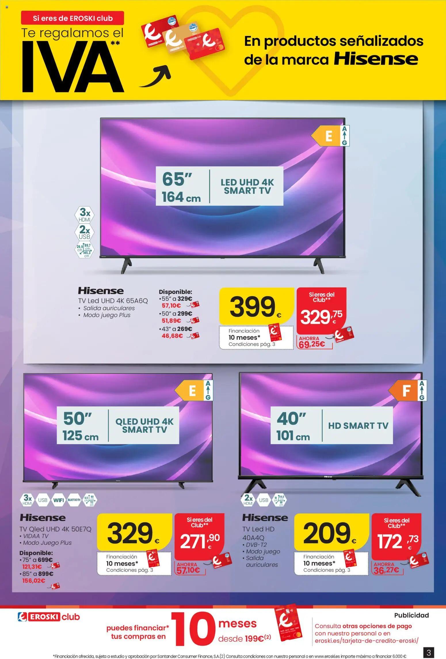 Eroski Qué tecno │ válido desde el 23.04.2026 | Página: 3 | Productos: Té, Auriculares