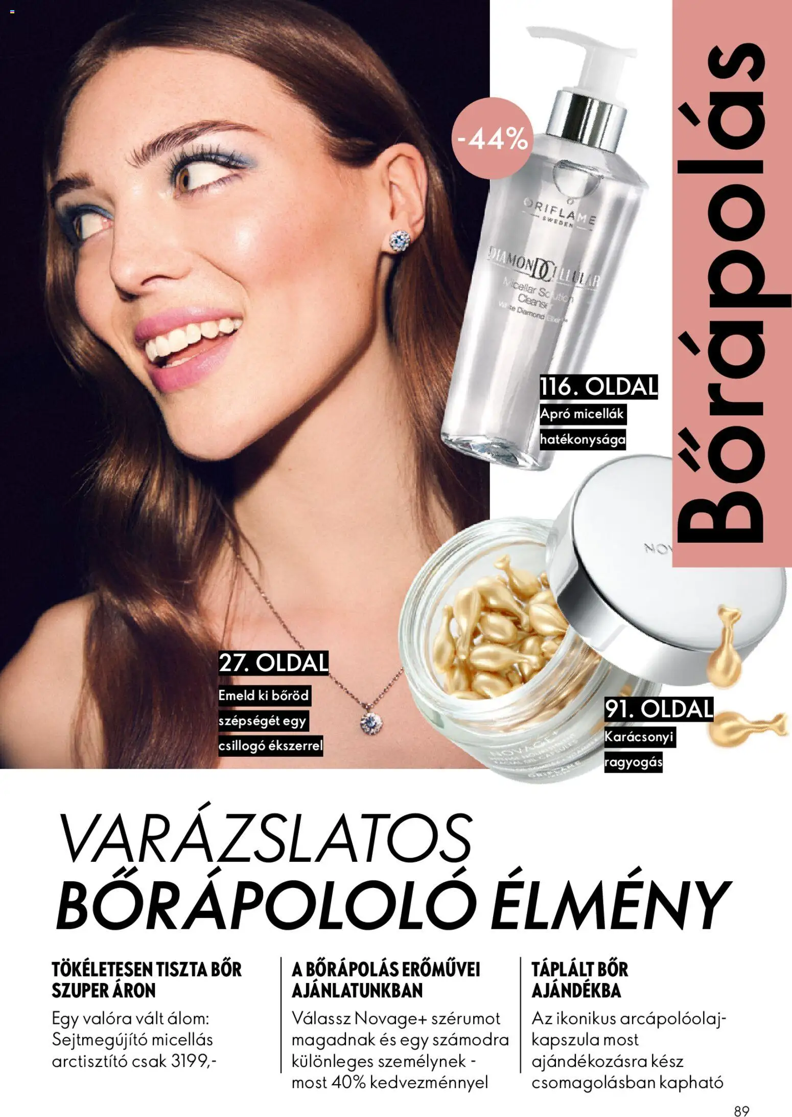 Oriflame akciós ujság - amely érvényes a következő dátumtól: 03.12.2025 | Oldal: 89 | Termékek: Bor