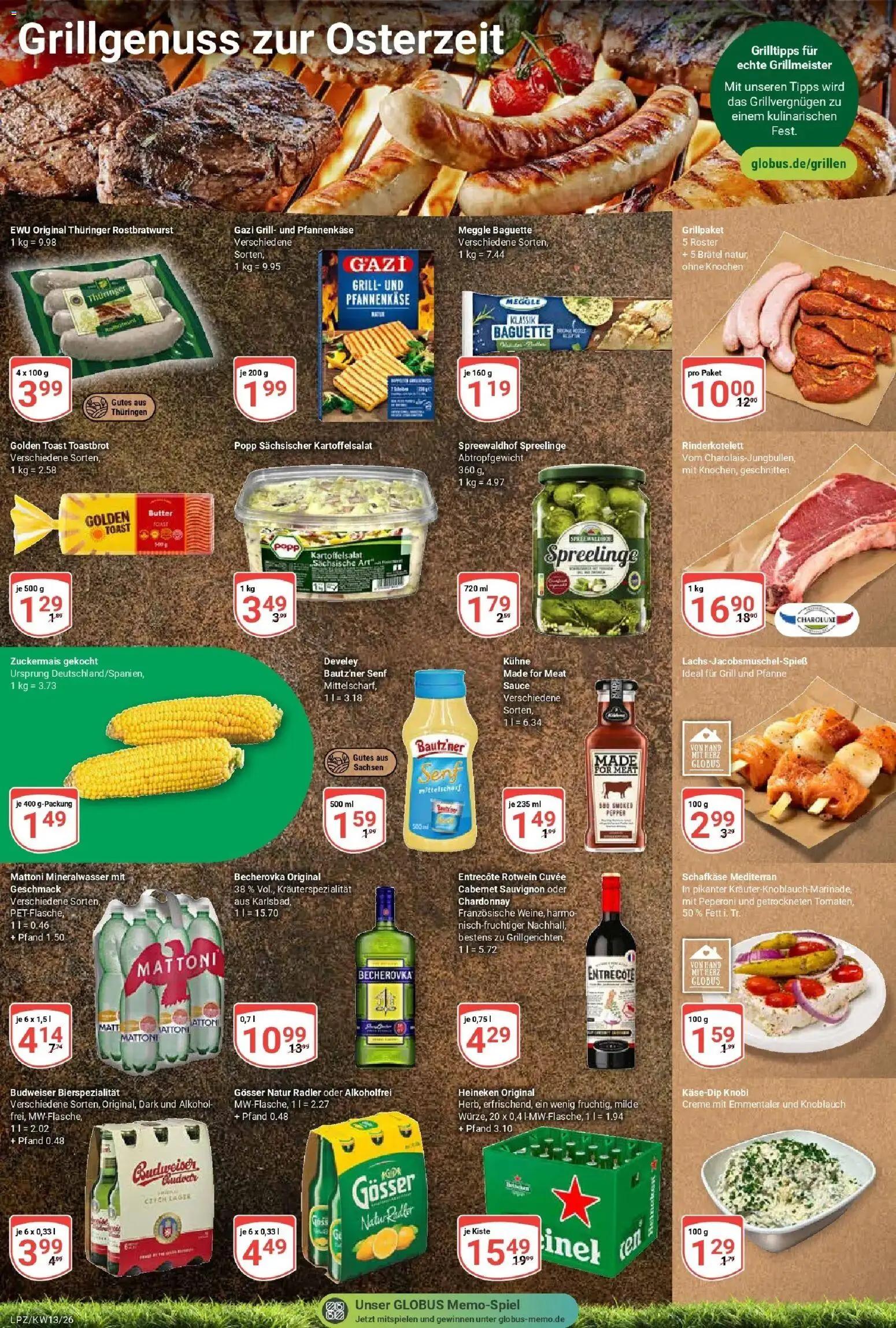 Globus prospekt Leipzig	 – gültig ab 23.03.2026 | Seite: 17 | Produkte: Toast, Toastbrot, Entrecote, Creme