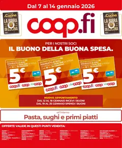Anteprima del volantino COOP Firenze catalogo valido a partire dal 07.01.2026
