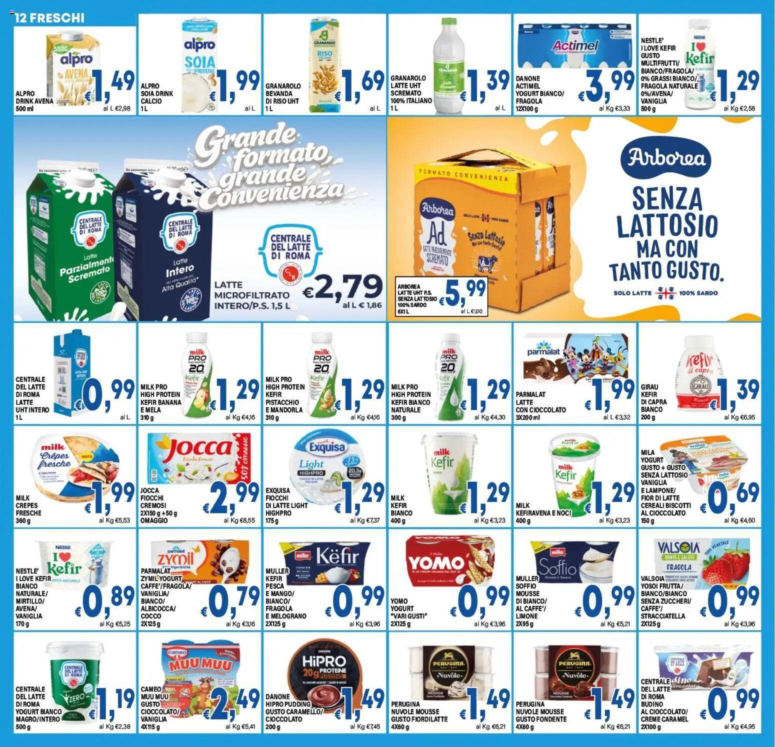 Volantino DEM del 06.03.2026 | Pagina: 12 | Prodotti: Biscotti, Limone, Cocco, Latte senza lattosio