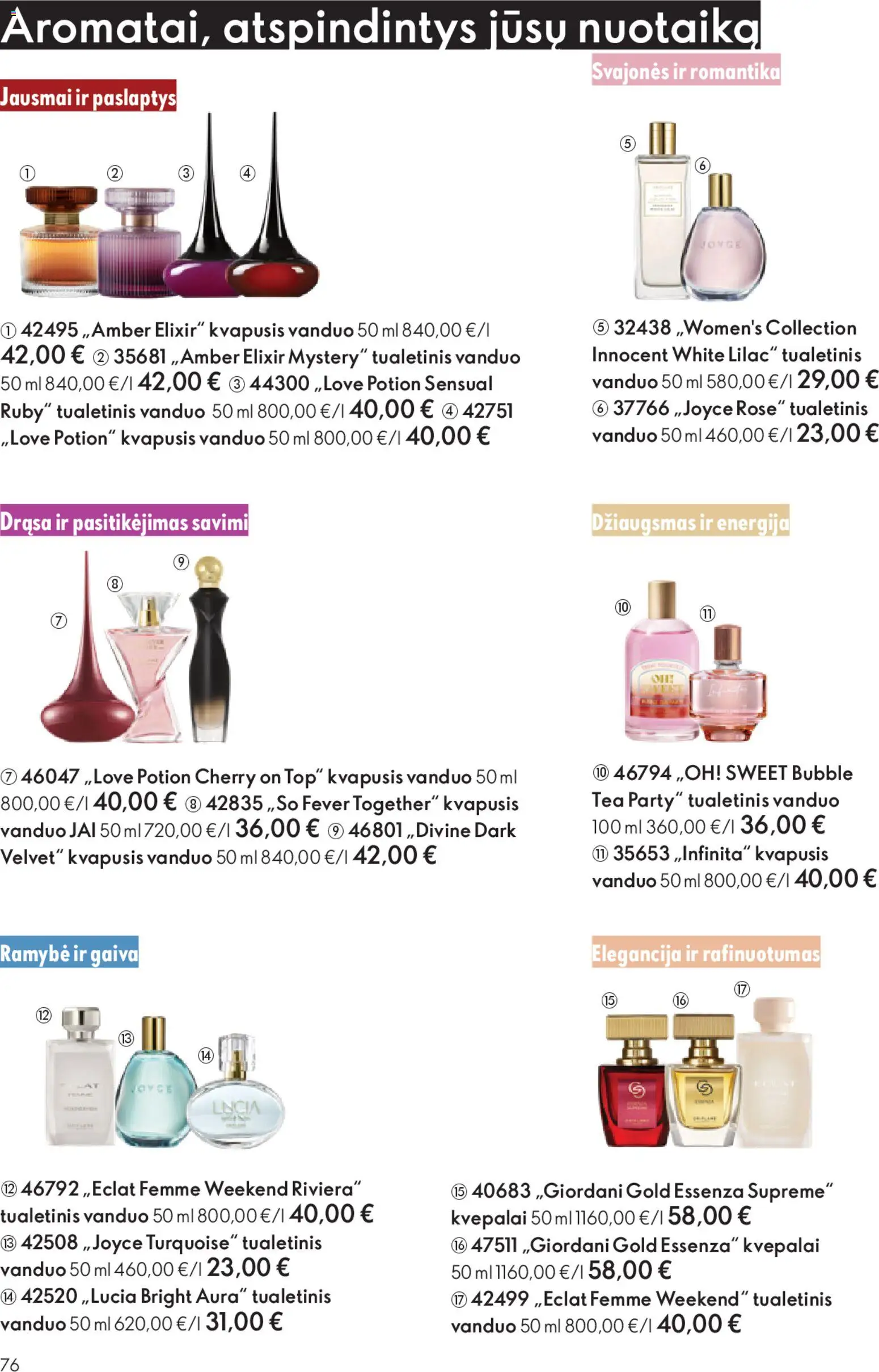 Oriflame akcijos nuo 31.12.2025 | Puslapis: 76 | Prekių: Kvapusis vanduo, Kvepalai, Tualetinis vanduo