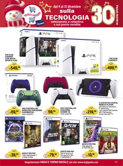 Anteprima del volantino Il Gigante Il regno dei giocattoli catalogo valido a partire dal 04.12.2025 | Pagina: 37 | Prodotti: TV, Playstation, Gioco