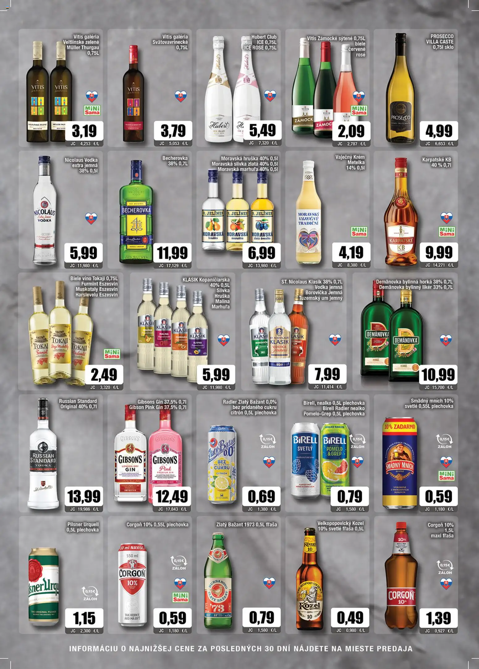 Nové Sama akcie – leták je platný od 14.11.2025 | Strana: 11 | Produkty: Pilsner Urquell, Gin, Krém, Pomelo