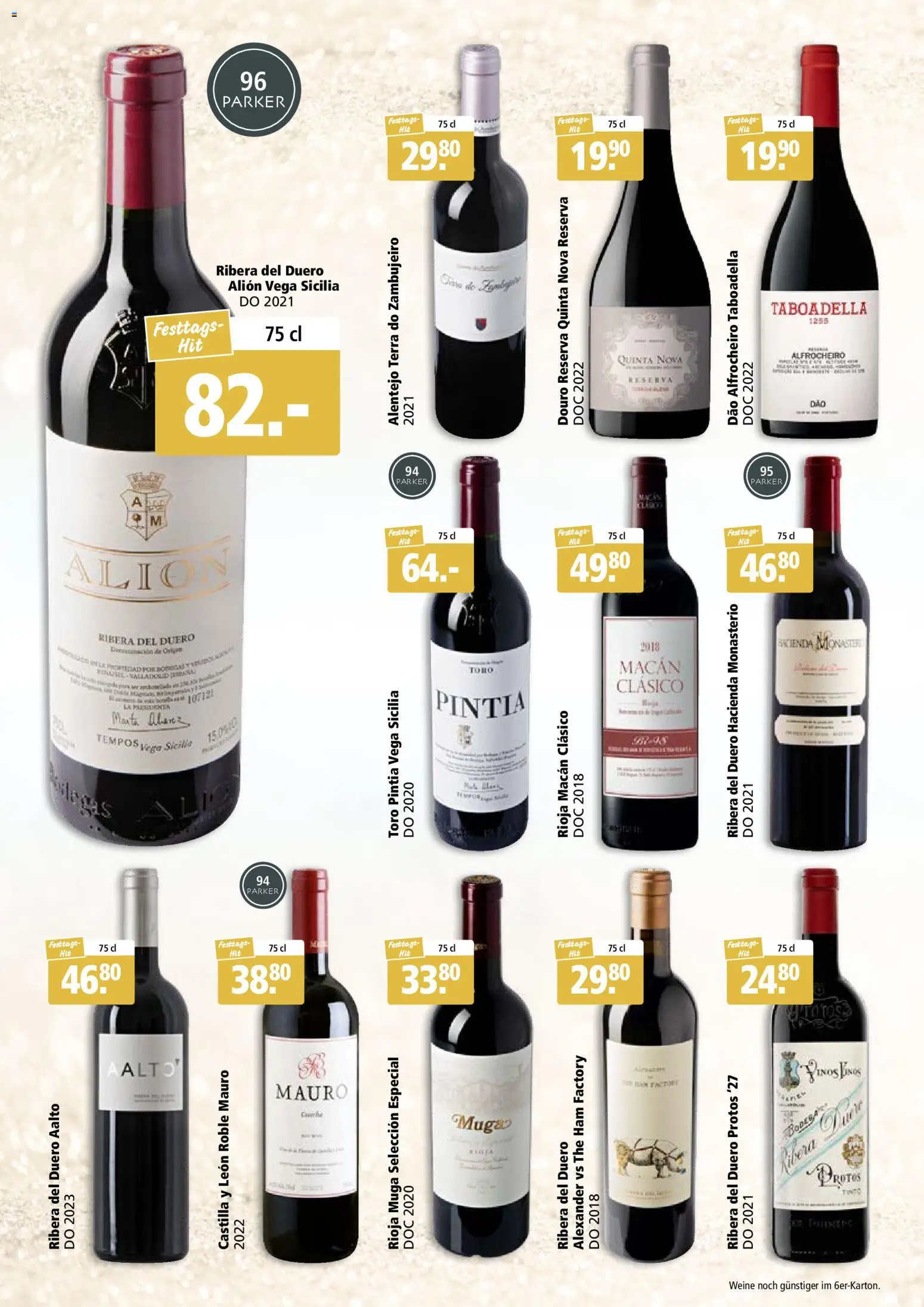 Aligro Aktionen Festtags-Hits Schlieren, Gossau SG, Frauenfeld, Rapperswil-Jona, Sargans, Bern, Brüttisellen, Pratteln, Emmen, Spreitenbach – gültig ab 03.11.2025 | Seite: 6