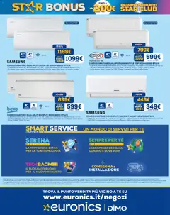 Anteprima del volantino Euronics volantino valido a partire dal 09.04.2026 | Pagina: 15 | Prodotti: Tè, Compressore, Top, Samsung