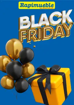 Vista previa Rapimueble Black Friday válido desde el 24.11.2025