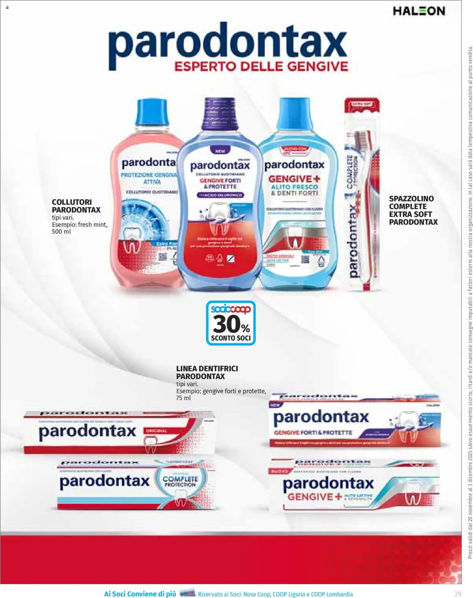Volantino Ipercoop del 20.11.2025 | Pagina: 29 | Prodotti: Spazzolino