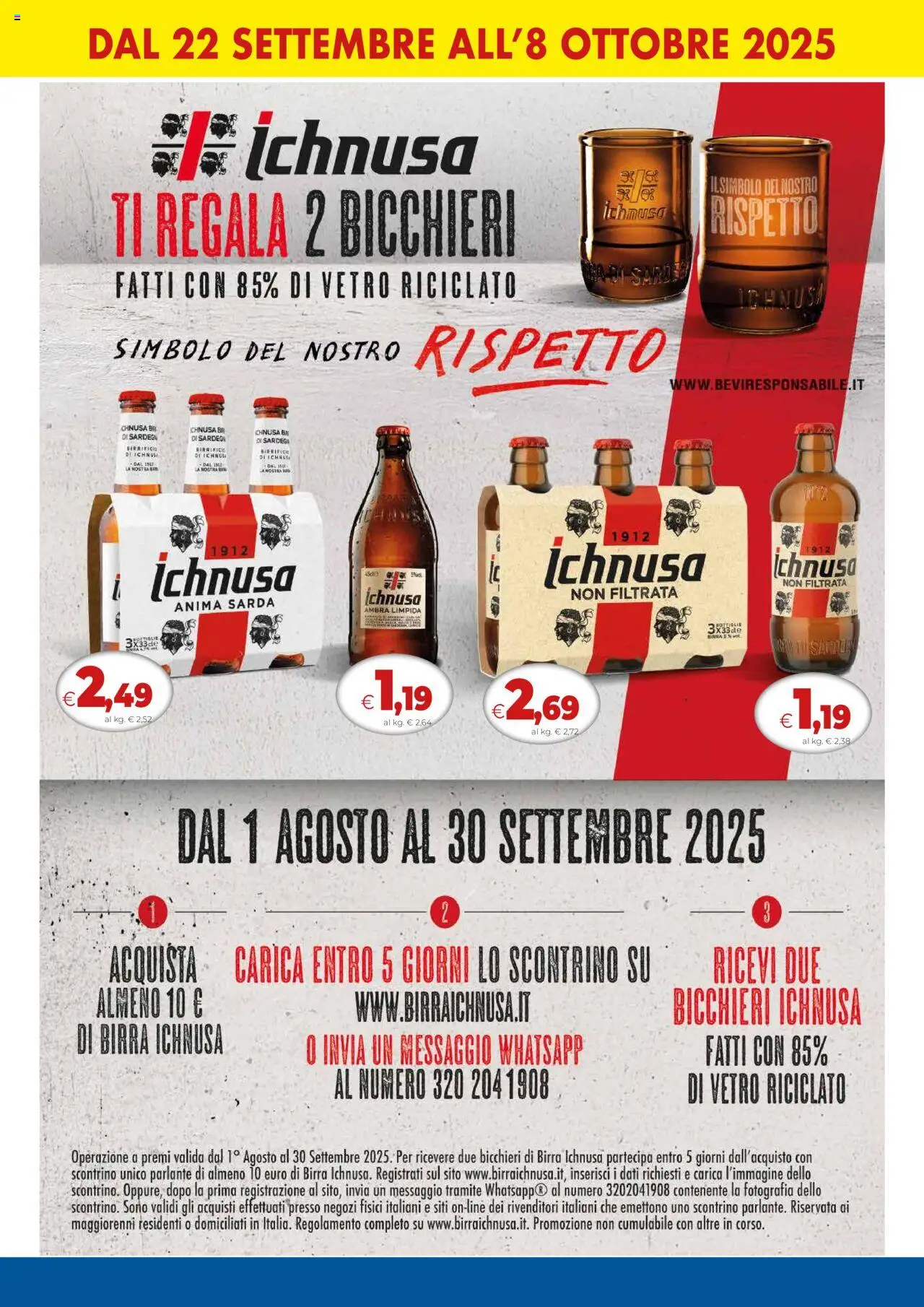 Volantino Famila del 22.09.2025 | Pagina: 5 | Prodotti: Birra