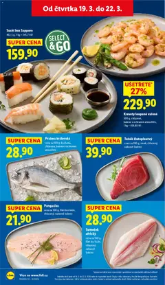 Náhled letáku Sushi box Sapporo, 462,5 g od 19.03.2026 | Strana: 12