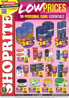 Shoprite specials catalogue – valid from 08.12.2025