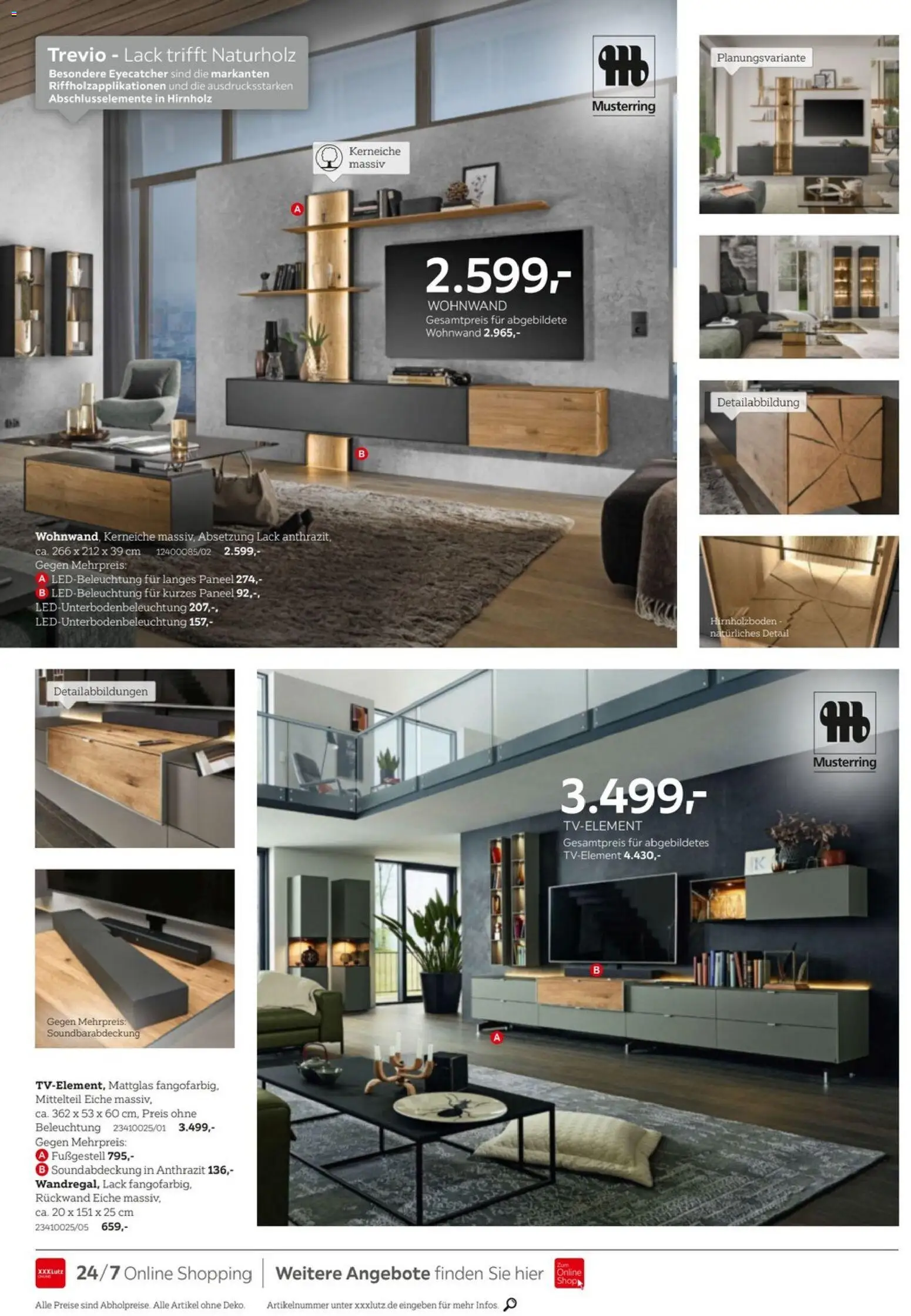 XXXL Lutz - Musterring Spezial – gültig ab 09.11.2025 | Seite: 2 | Produkte: Wohnwand