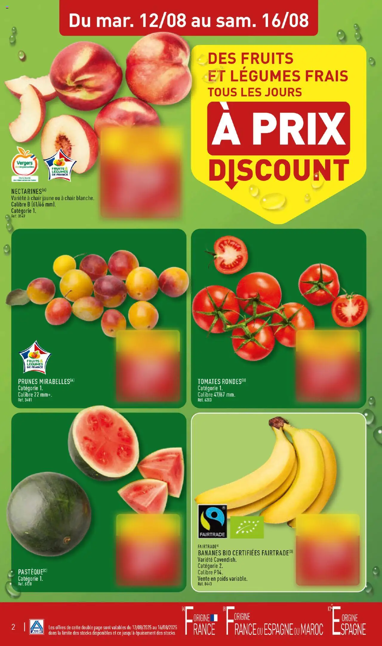  | Page: 4 | Produits: Poids, Tomates, Bananes