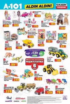 13.11.2025 tarihinden itibaren geçerli olan A101 kataloğu önizlemesi | Sayfa: 12 | Ürünler: Çift taraflı, Fırça, Şemsiye, Somon