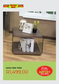 New Discount Decor catalogue – valid from 29.08.2025 | Page: 3 | Products: Side table, Wardrobe, Table