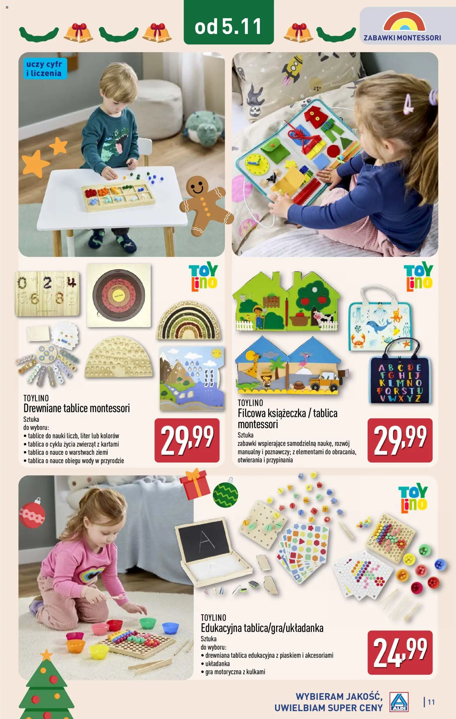 Aldi Gazetka - Katalog zabawek od 05.11.2025 | Strona: 11 | Produkty: Gra
